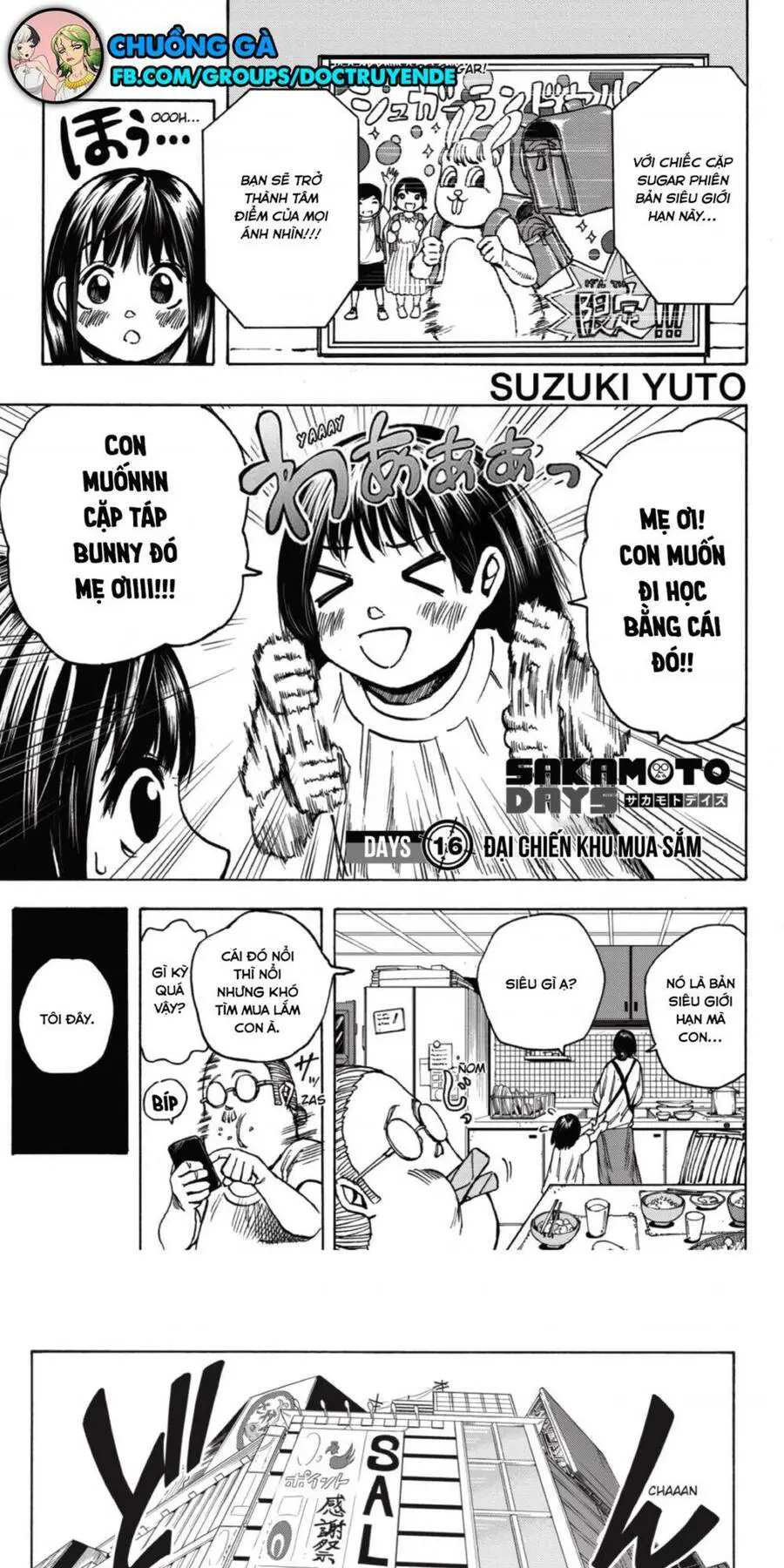 Sakamoto Days Nettruyen ZZZ Chương 16 Page 1