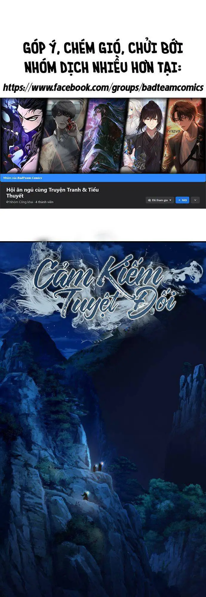 Cảm Kiếm Tuyệt Đối Nettruyen ZZZ Chương 1 Page 1