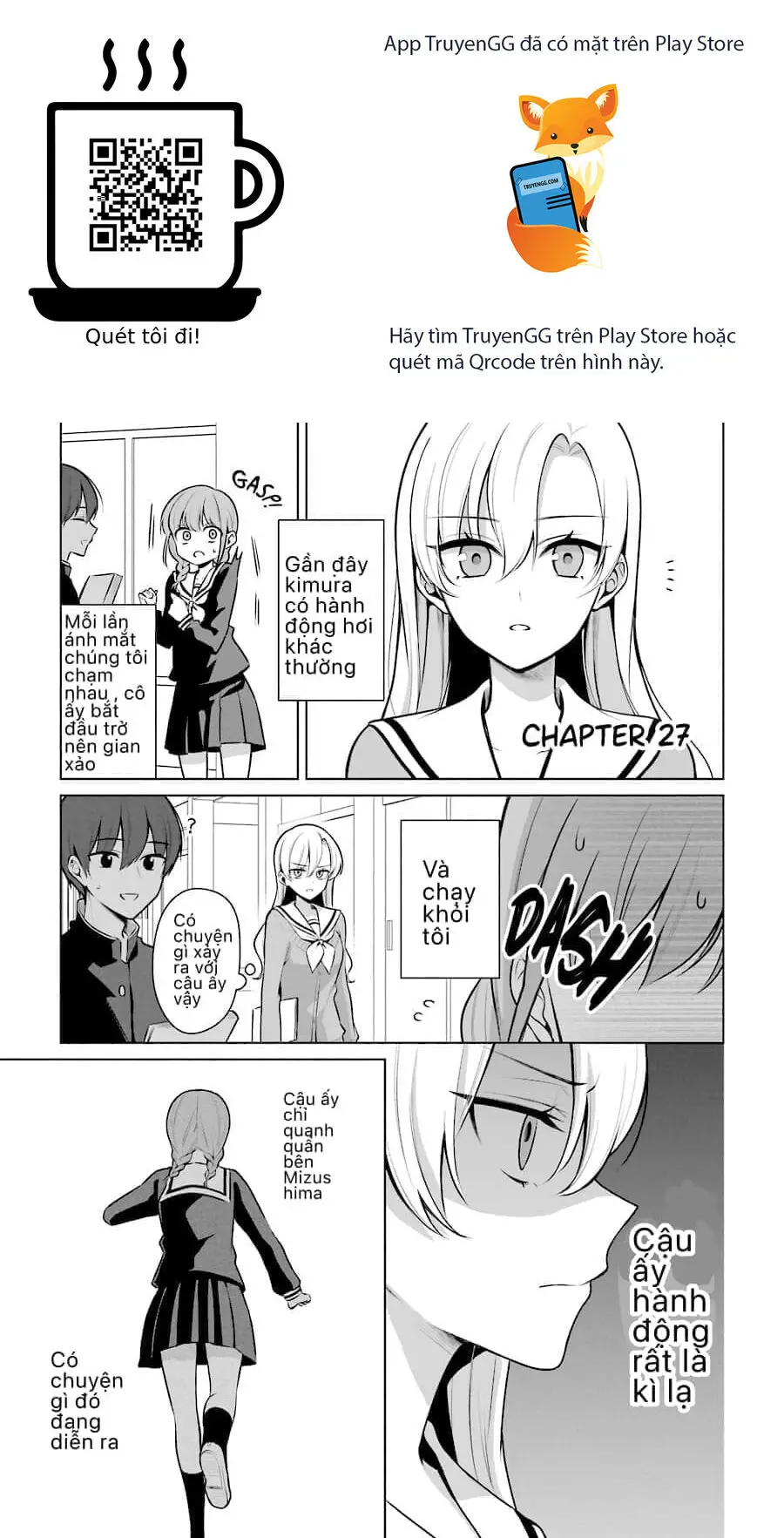 Shoujo Manga Protagonist X Rival San Nettruyen ZZZ Chương 27 Page 1