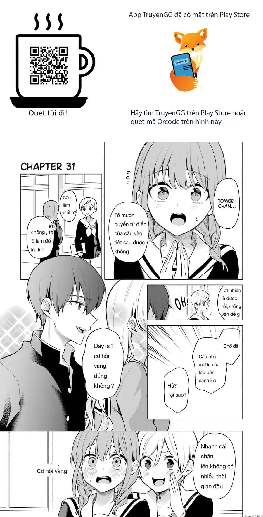 Shoujo Manga Protagonist X Rival San Nettruyen ZZZ Chương 31 Page 1