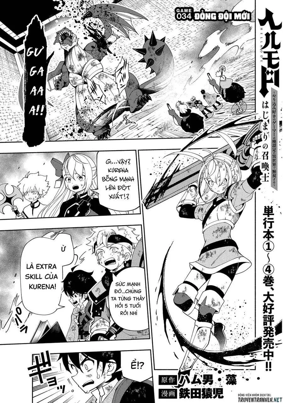 Hell Mode: Yarikomi Suki No Gamer Wa Hai Settei No Isekai De Musou Suru Nettruyen ZZZ Chương 34 Page 3