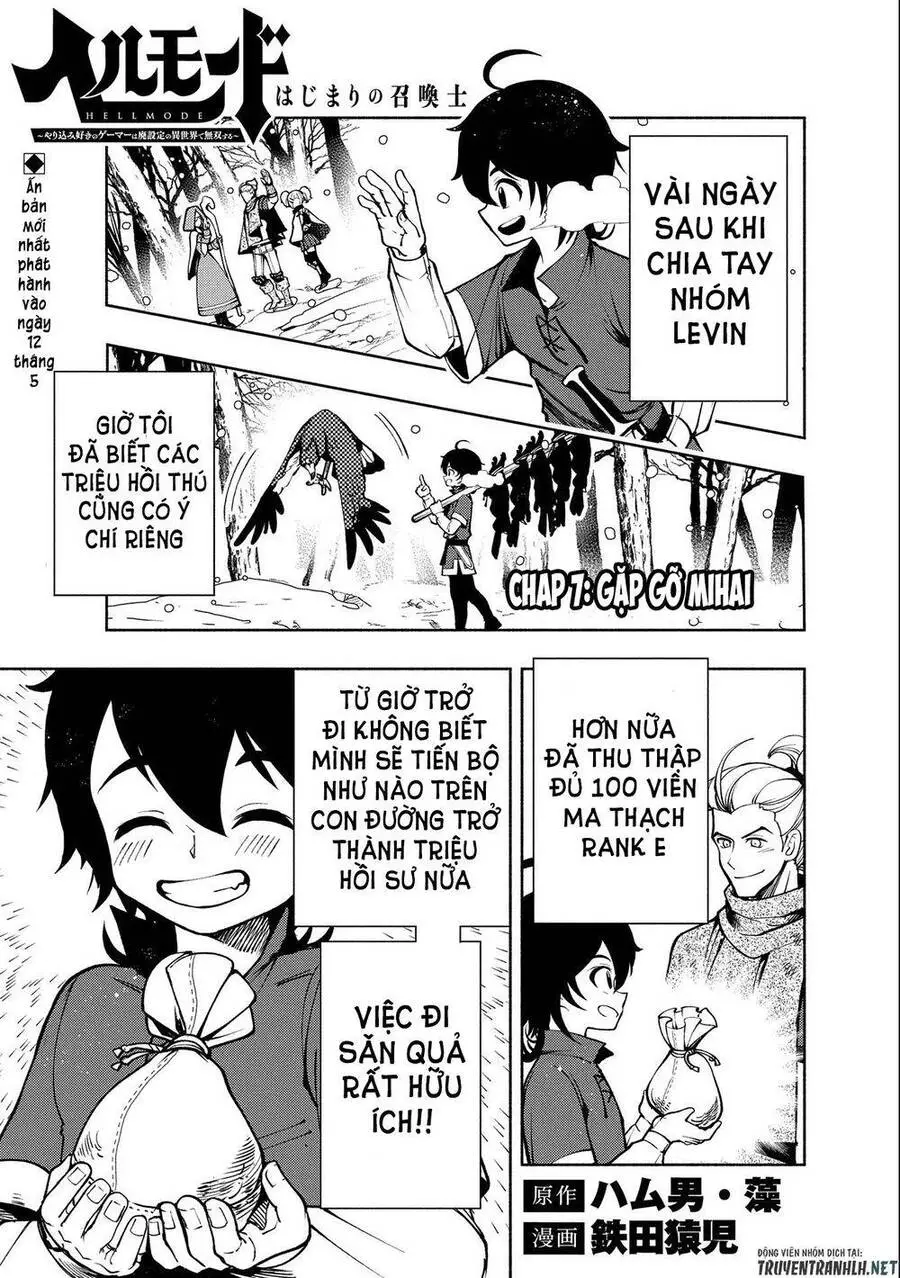 Hell Mode: Yarikomi Suki No Gamer Wa Hai Settei No Isekai De Musou Suru Nettruyen ZZZ Chương 7 Page 3