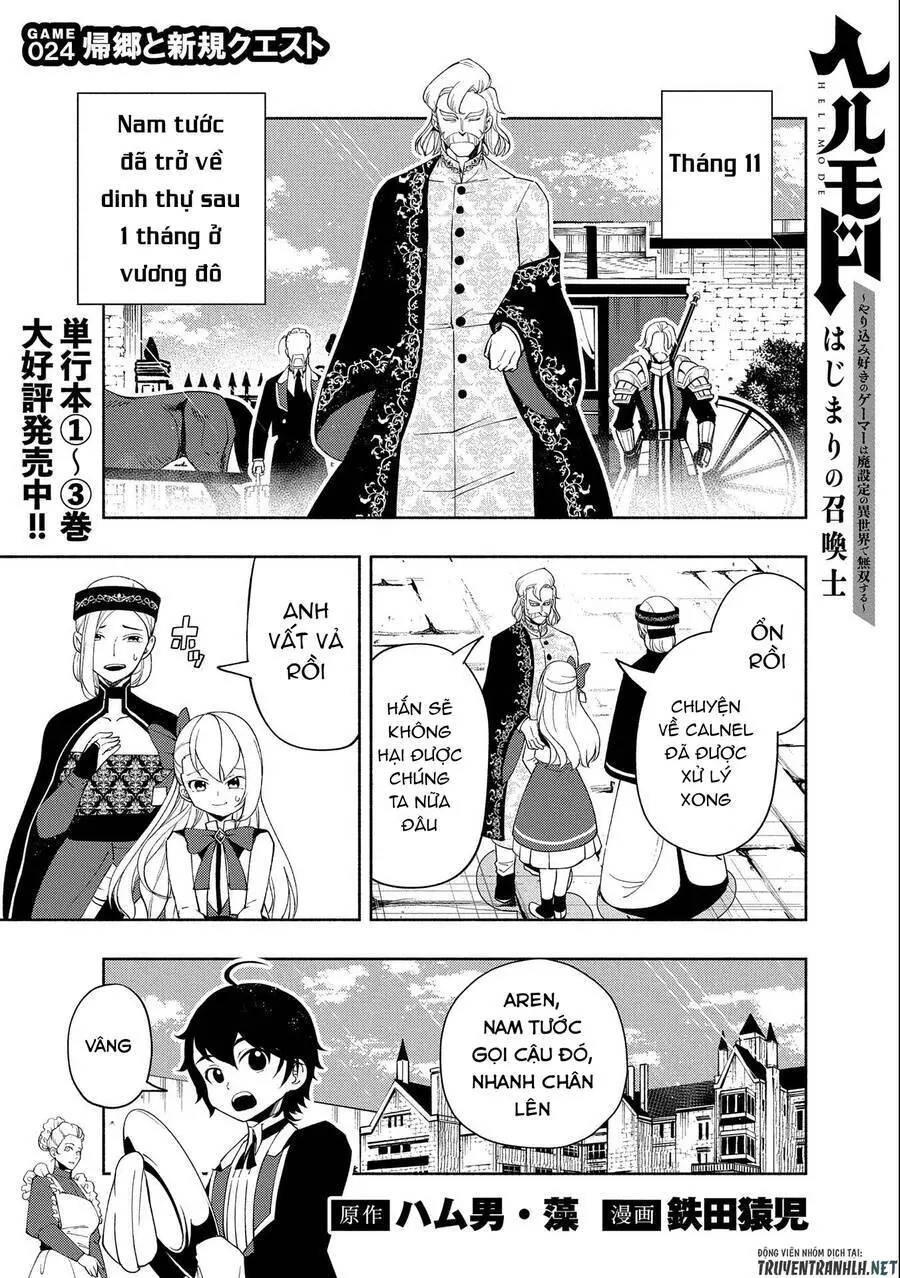Hell Mode: Yarikomi Suki No Gamer Wa Hai Settei No Isekai De Musou Suru Nettruyen ZZZ Chương 24 Page 3