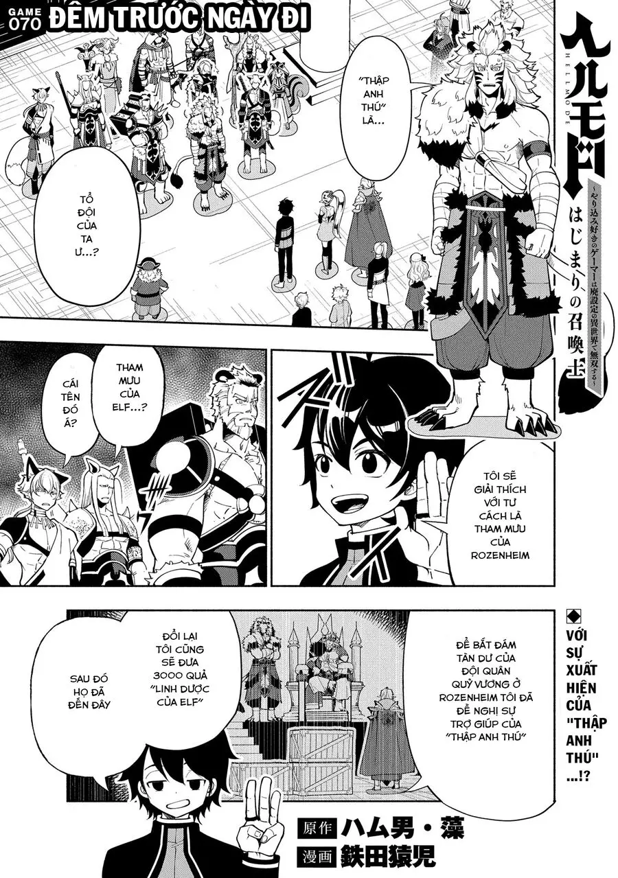 Hell Mode: Yarikomi Suki No Gamer Wa Hai Settei No Isekai De Musou Suru Nettruyen ZZZ Chương 70 Page 2