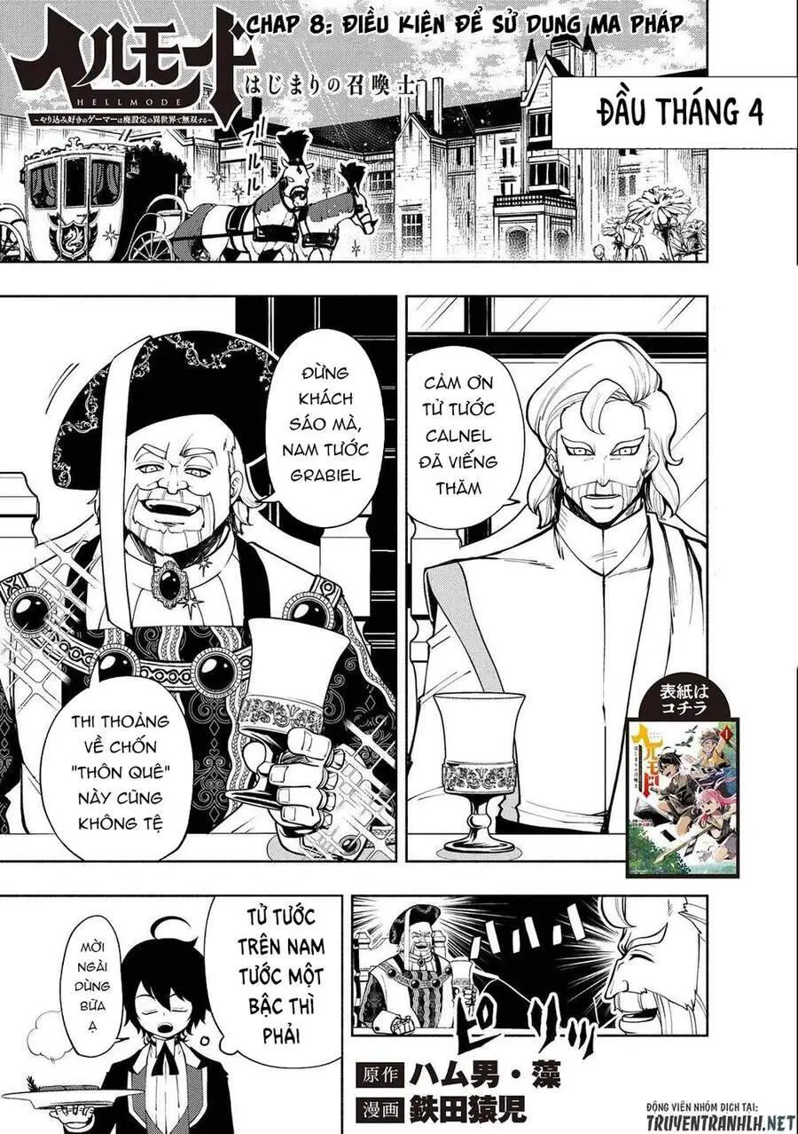 Hell Mode: Yarikomi Suki No Gamer Wa Hai Settei No Isekai De Musou Suru Nettruyen ZZZ Chương 8 Page 3