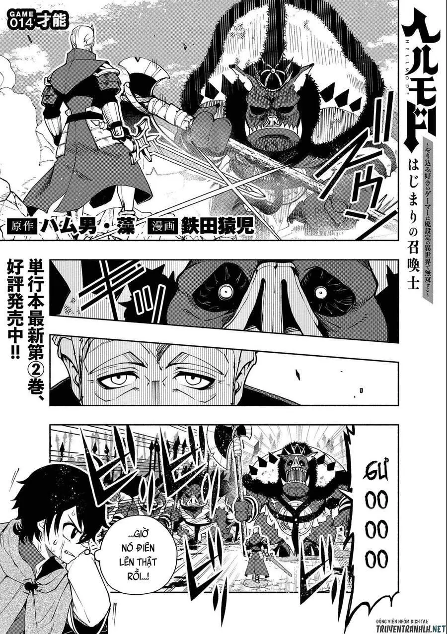 Hell Mode: Yarikomi Suki No Gamer Wa Hai Settei No Isekai De Musou Suru Nettruyen ZZZ Chương 14 Page 3