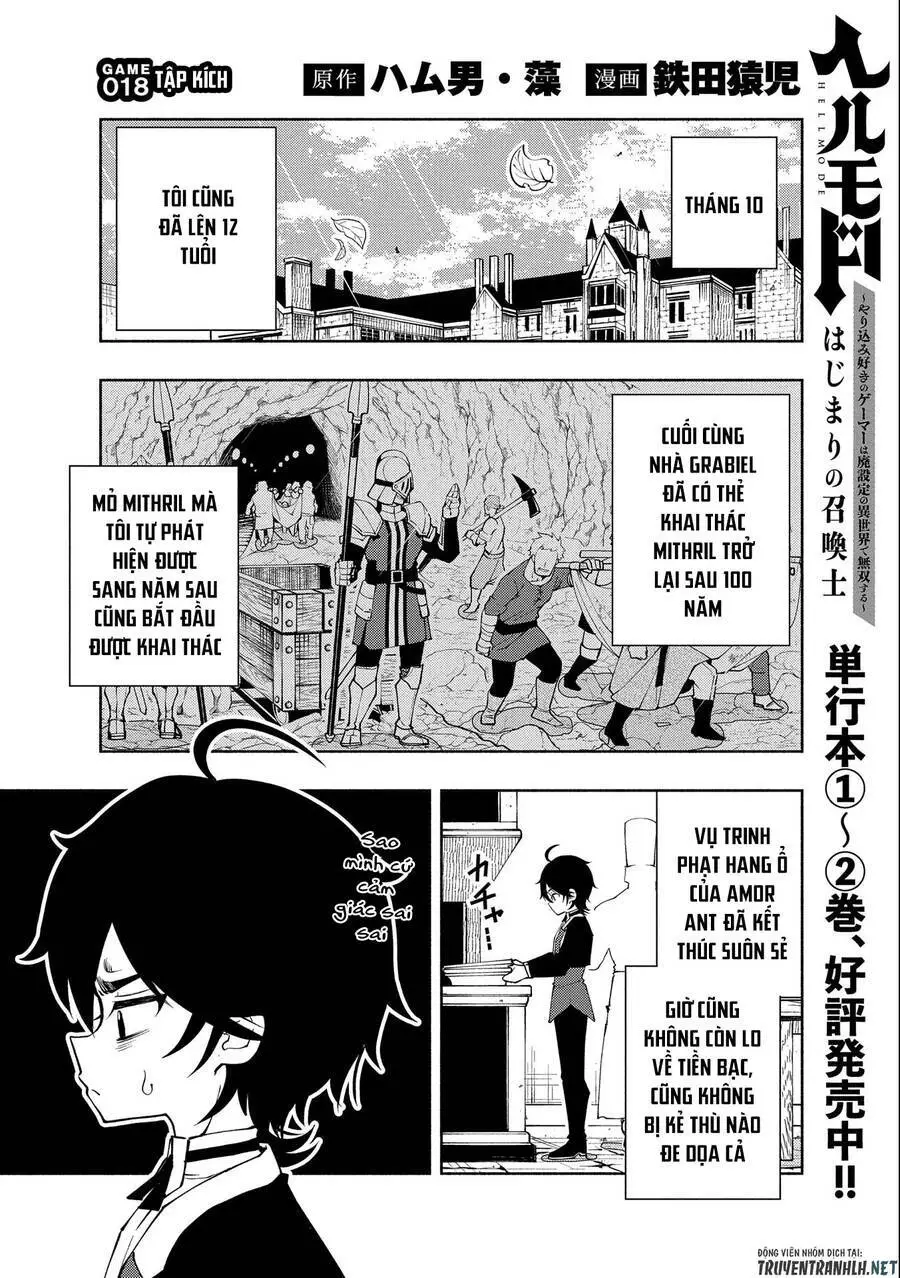Hell Mode: Yarikomi Suki No Gamer Wa Hai Settei No Isekai De Musou Suru Nettruyen ZZZ Chương 18 Page 3