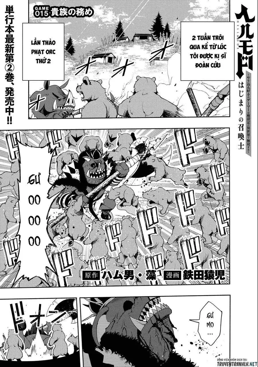 Hell Mode: Yarikomi Suki No Gamer Wa Hai Settei No Isekai De Musou Suru Nettruyen ZZZ Chương 15 Page 3