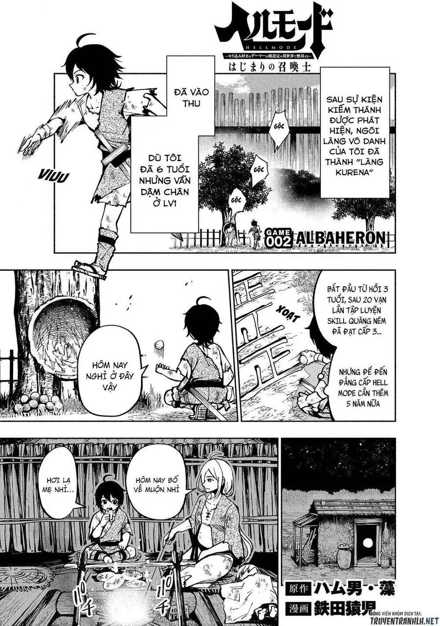 Hell Mode: Yarikomi Suki No Gamer Wa Hai Settei No Isekai De Musou Suru Nettruyen ZZZ Chương 2 Page 3