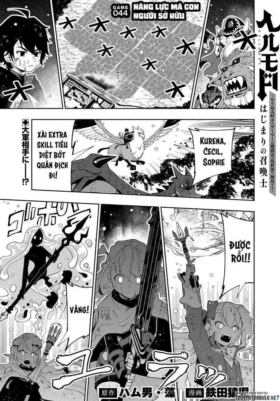 Hell Mode: Yarikomi Suki No Gamer Wa Hai Settei No Isekai De Musou Suru Nettruyen ZZZ Chương 44 Page 3