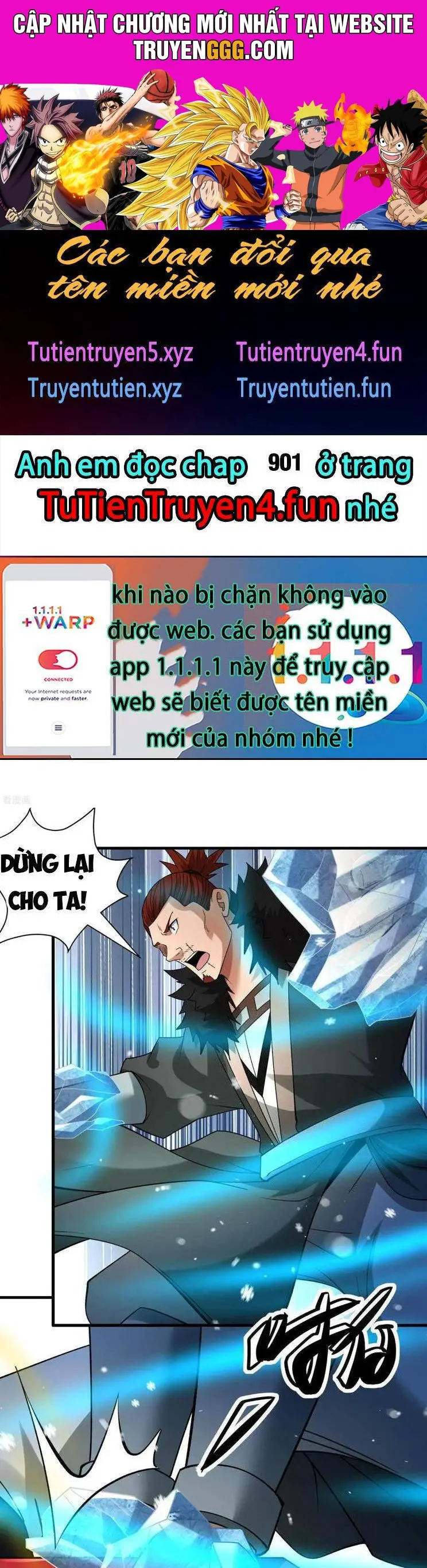 Tuyệt Thế Võ Thần Nettruyen ZZZ Chương 900 Page 1