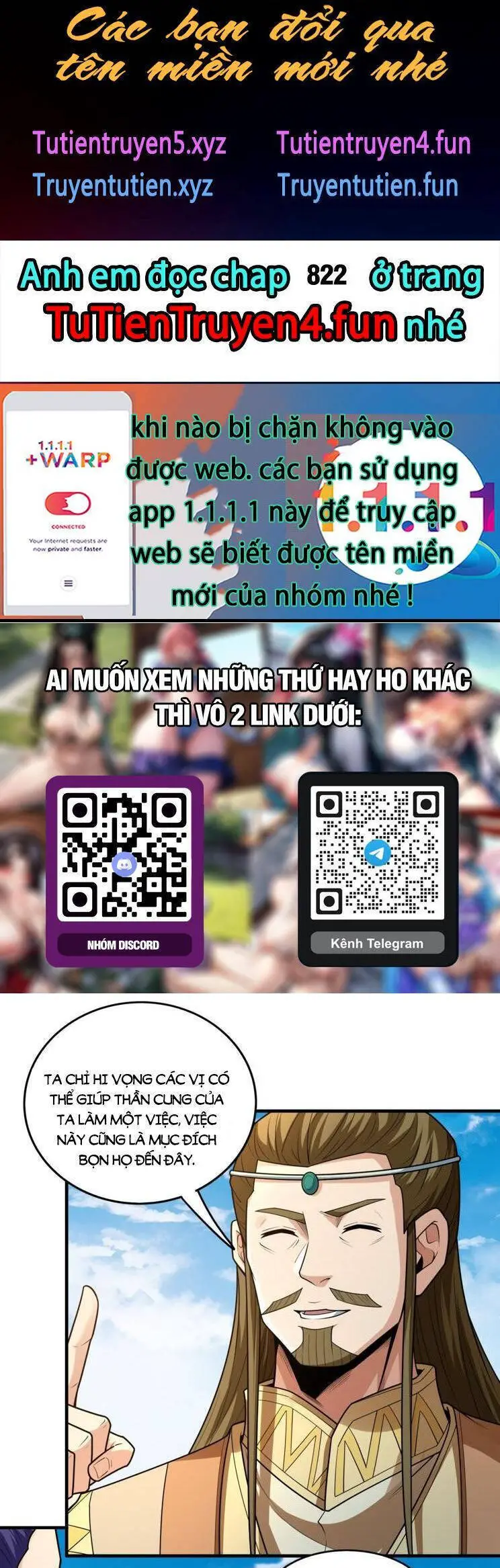 Tuyệt Thế Võ Thần Nettruyen ZZZ Chương 821 Page 1