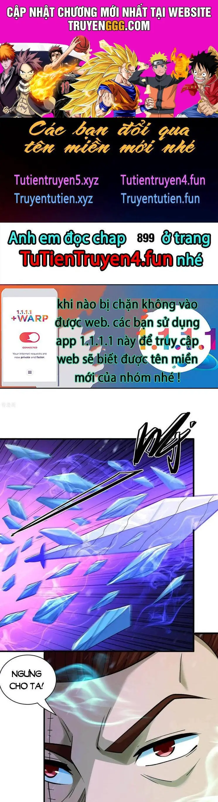 Tuyệt Thế Võ Thần Nettruyen ZZZ Chương 898 Page 1