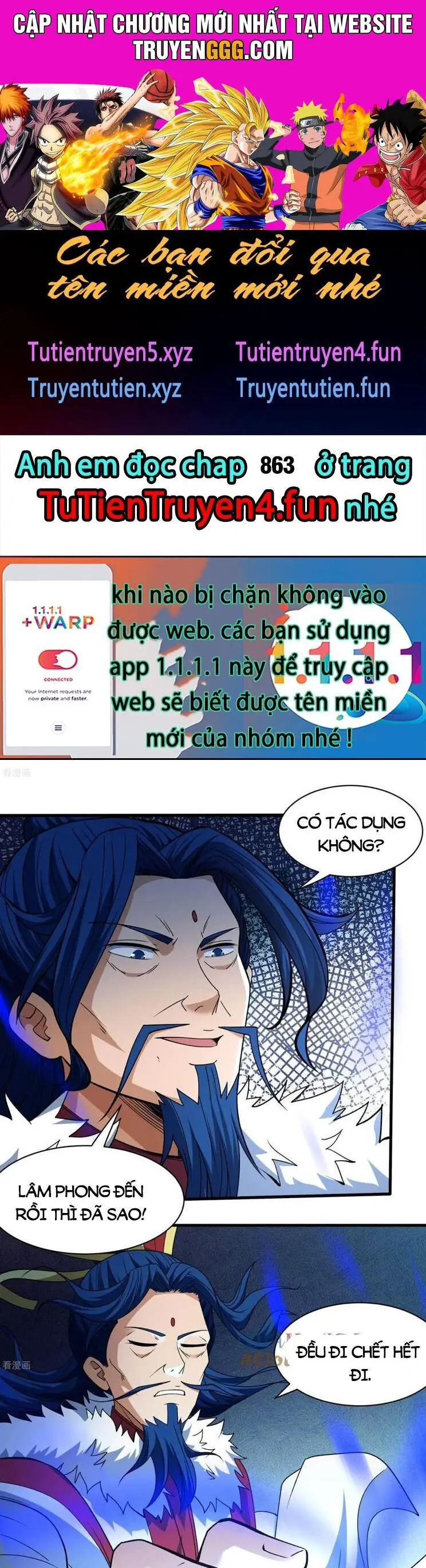Tuyệt Thế Võ Thần Nettruyen ZZZ Chương 862 Page 1