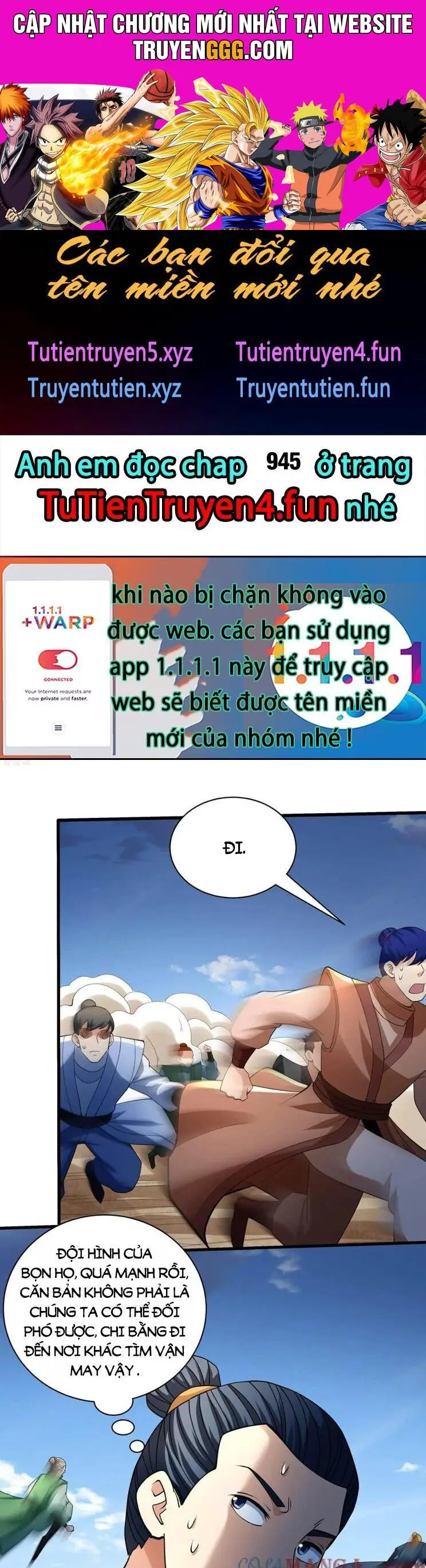 Tuyệt Thế Võ Thần Nettruyen ZZZ Chương 946 Page 1
