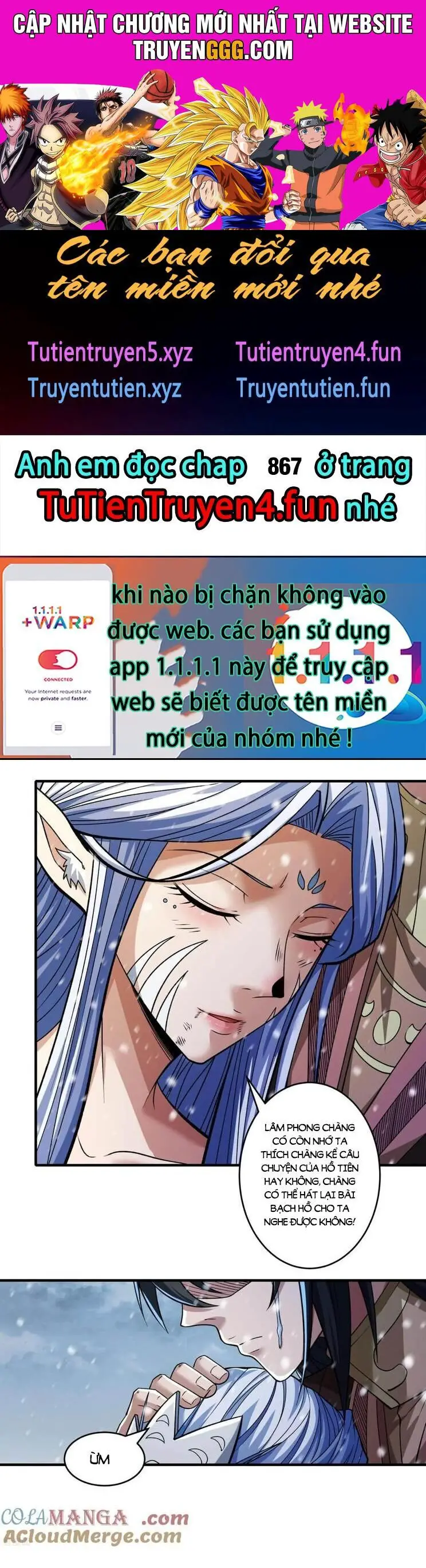 Tuyệt Thế Võ Thần Nettruyen ZZZ Chương 866 Page 1