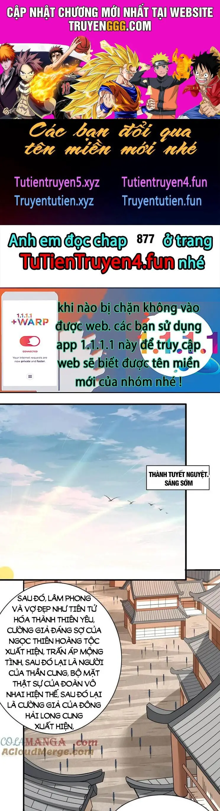 Tuyệt Thế Võ Thần Nettruyen ZZZ Chương 876 Page 1