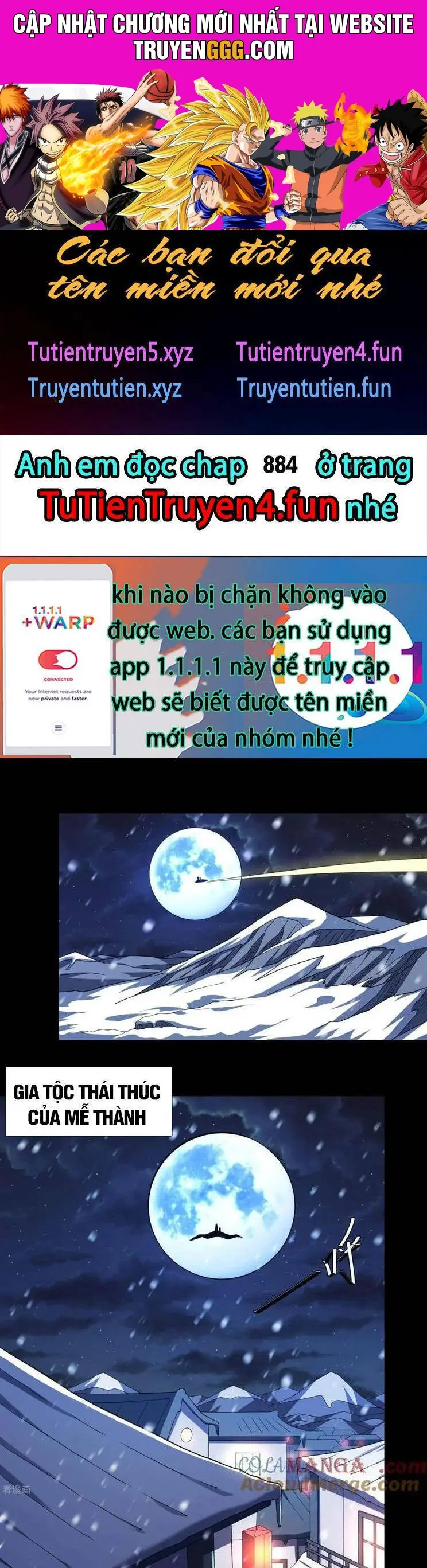 Tuyệt Thế Võ Thần Nettruyen ZZZ Chương 884 Page 1