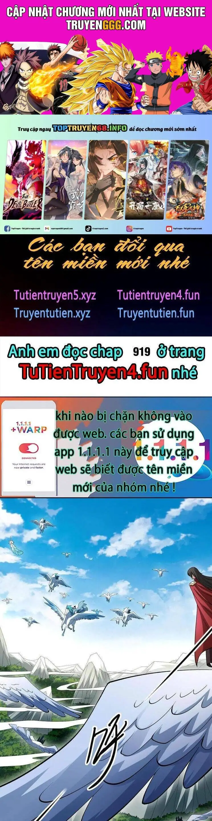 Tuyệt Thế Võ Thần Nettruyen ZZZ Chương 918 Page 1