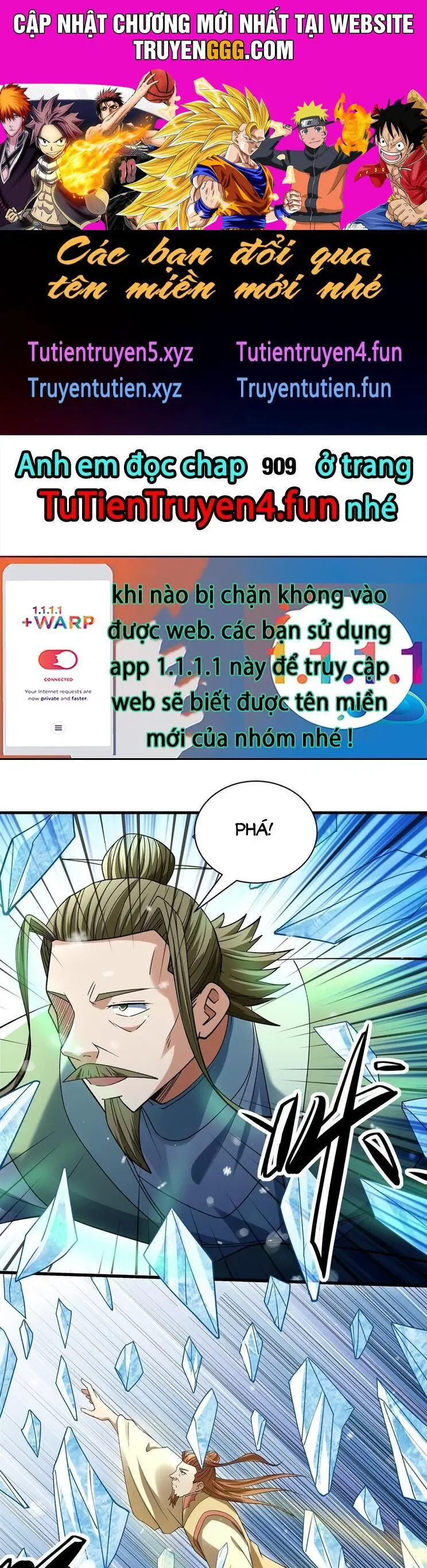 Tuyệt Thế Võ Thần Nettruyen ZZZ Chương 908 Page 1
