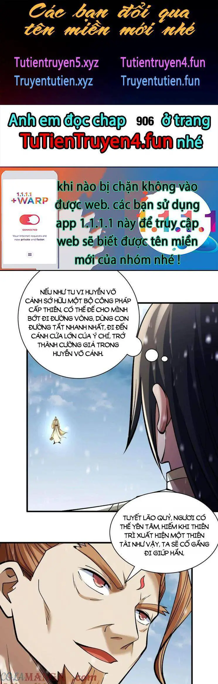 Tuyệt Thế Võ Thần Nettruyen ZZZ Chương 905 Page 1