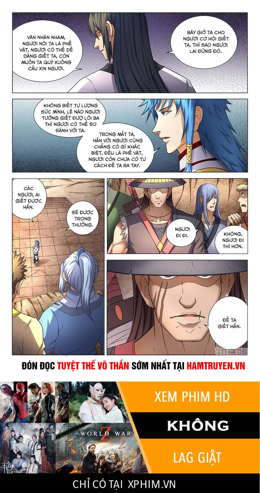 Tuyệt Thế Võ Thần Nettruyen ZZZ Chương 118 Page 9