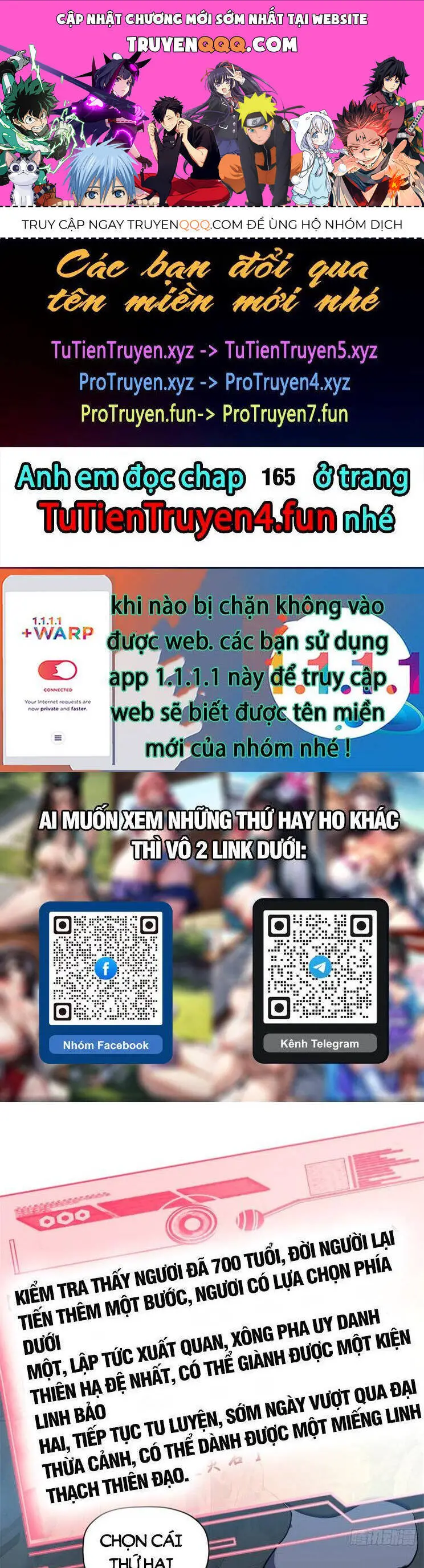 Đỉnh Cấp Khí Vận, Lặng Lẽ Tu Luyện Ngàn Năm Nettruyen ZZZ Chương 164 Page 1