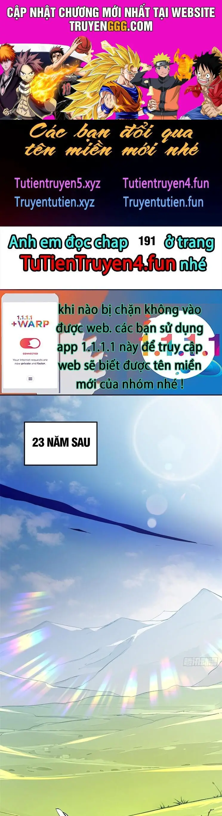 Đỉnh Cấp Khí Vận, Lặng Lẽ Tu Luyện Ngàn Năm Nettruyen ZZZ Chương 190 Page 1