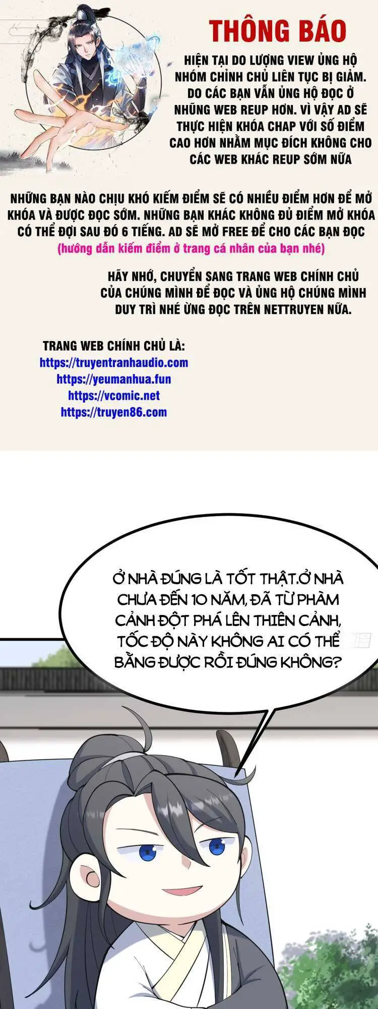 Ta Ở Nhà 100 Năm Khi Ra Ngoài Đã Vô Địch Nettruyen ZZZ Chương 110 Page 1