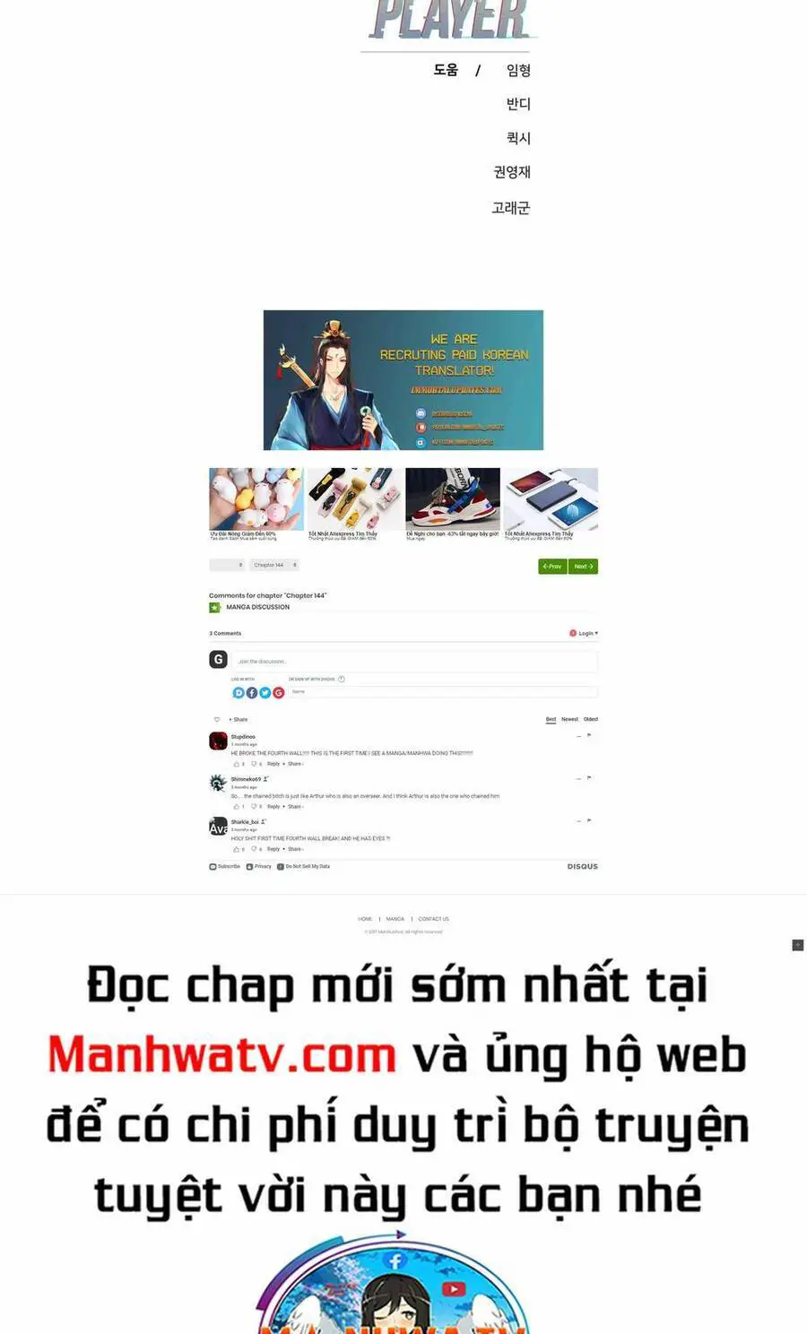 Player Nettruyen ZZZ Chương 144 Page 86
