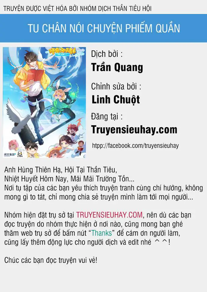 Tu Chân Nói Chuyện Phiếm Quần Nettruyen ZZZ Chương 67 Page 1