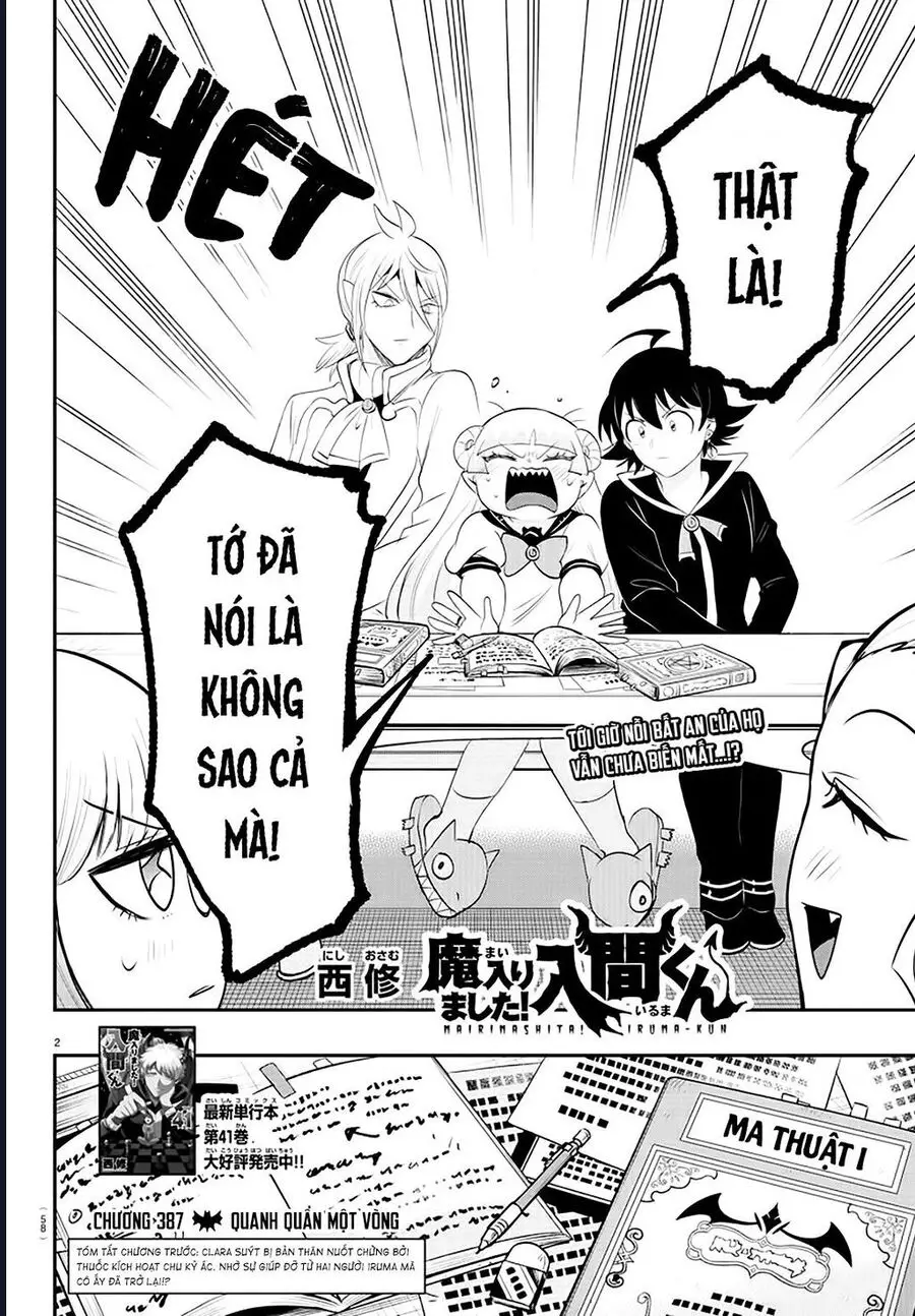 Chào Mừng Cậu Đến Trường Iruma-Kun Nettruyen ZZZ Chương 387 Page 3