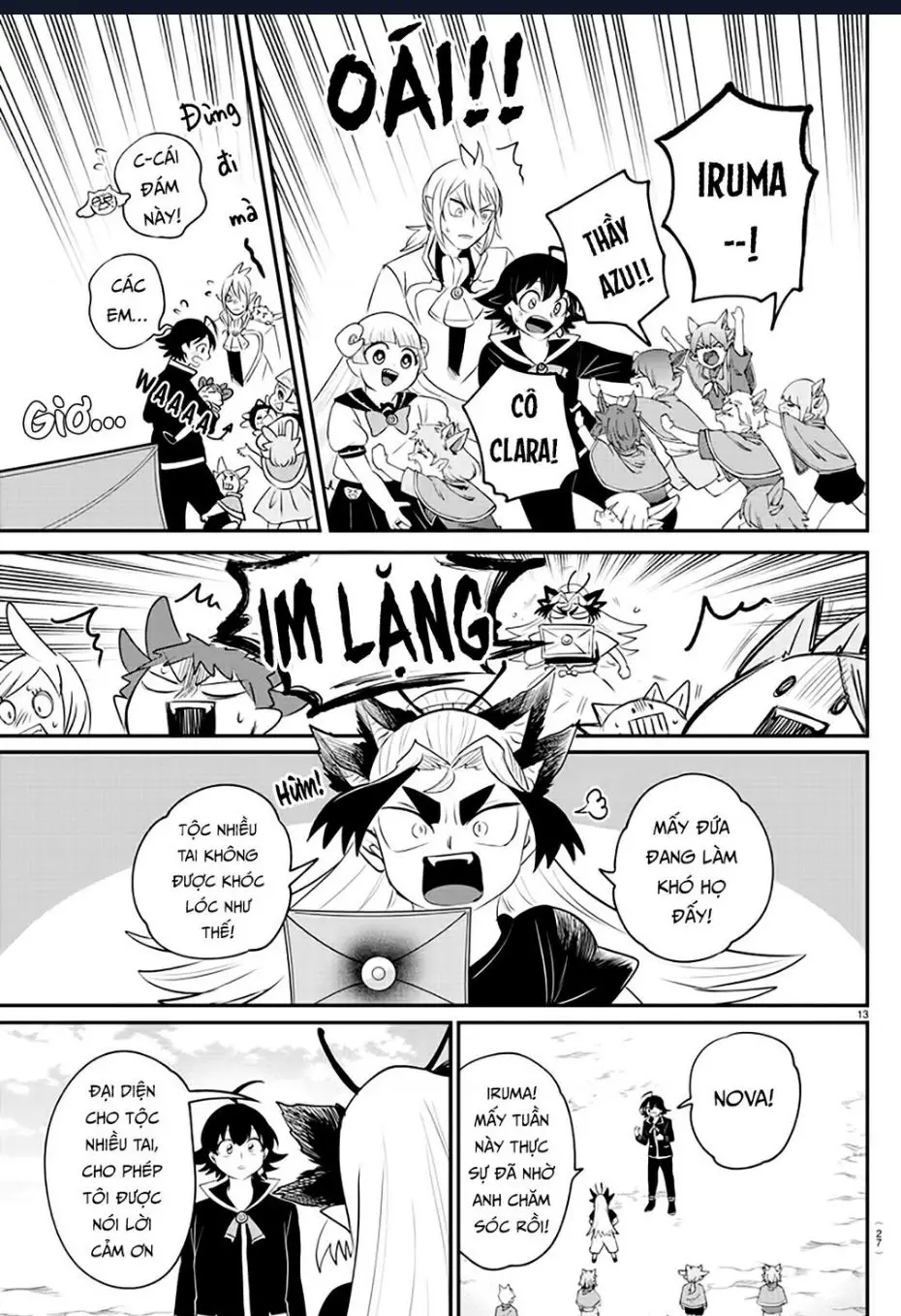 Chào Mừng Cậu Đến Trường Iruma-Kun Nettruyen ZZZ Chuong 370 Page 13