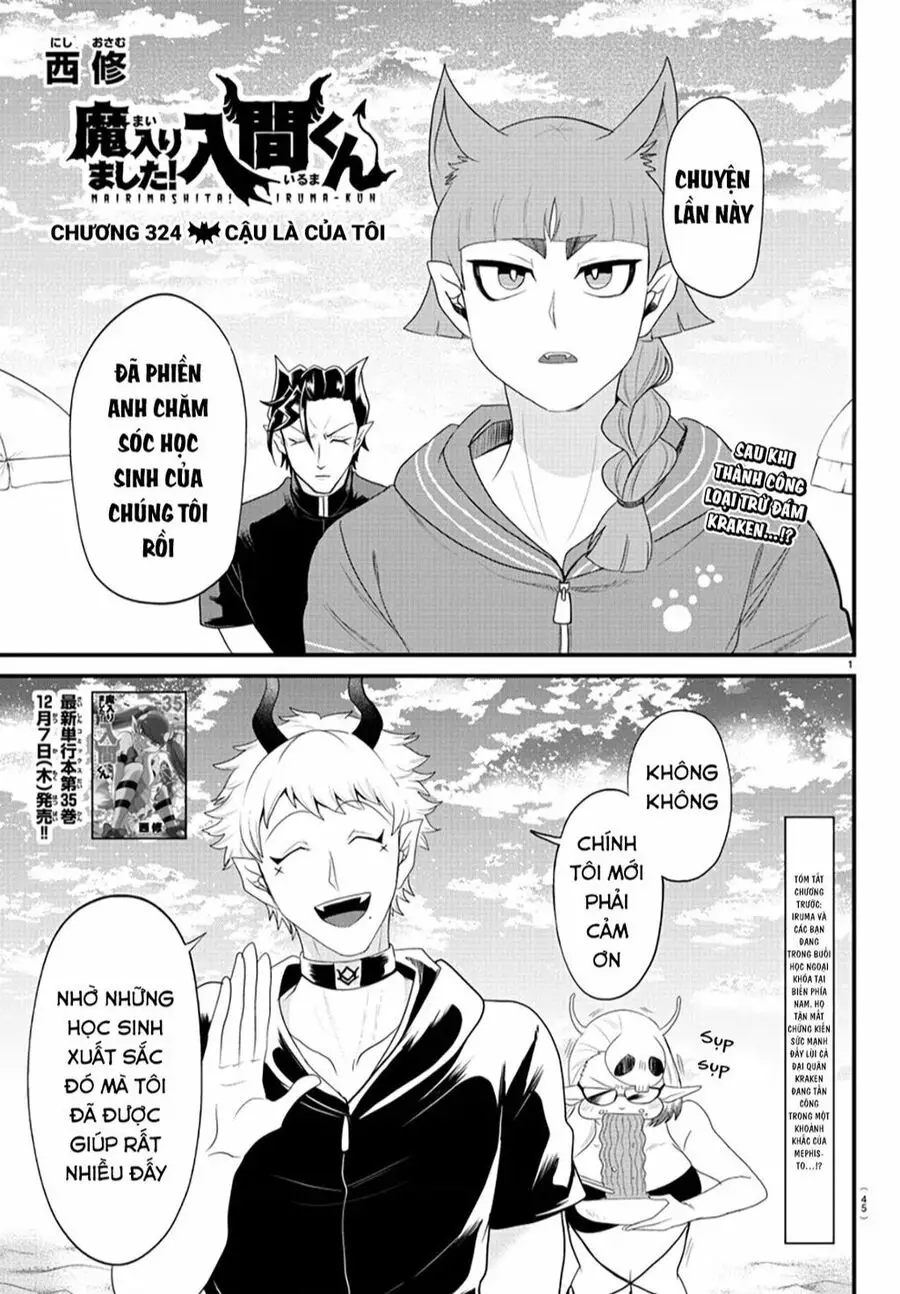 Chào Mừng Cậu Đến Trường Iruma-Kun Nettruyen ZZZ Chuong 324 Page 2