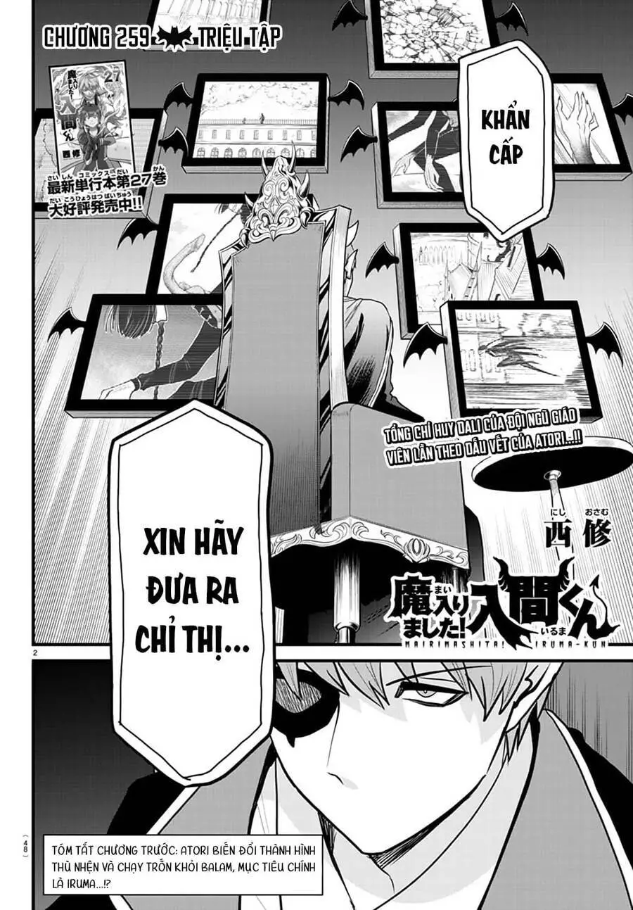 Chào Mừng Cậu Đến Trường Iruma-Kun Nettruyen ZZZ Chương 259 Page 3