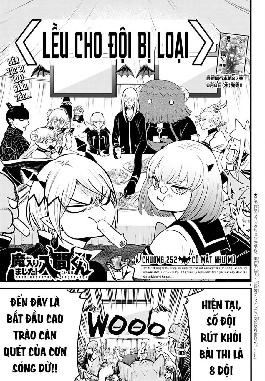 Chào Mừng Cậu Đến Trường Iruma-Kun Nettruyen ZZZ Chương 252 Page 2