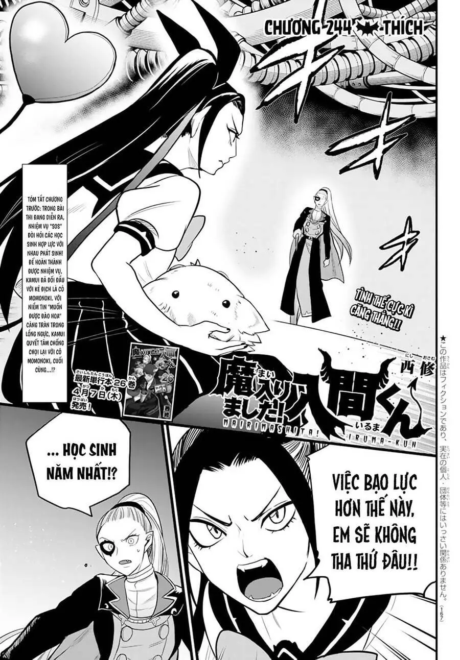 Chào Mừng Cậu Đến Trường Iruma-Kun Nettruyen ZZZ Chương 244 Page 2