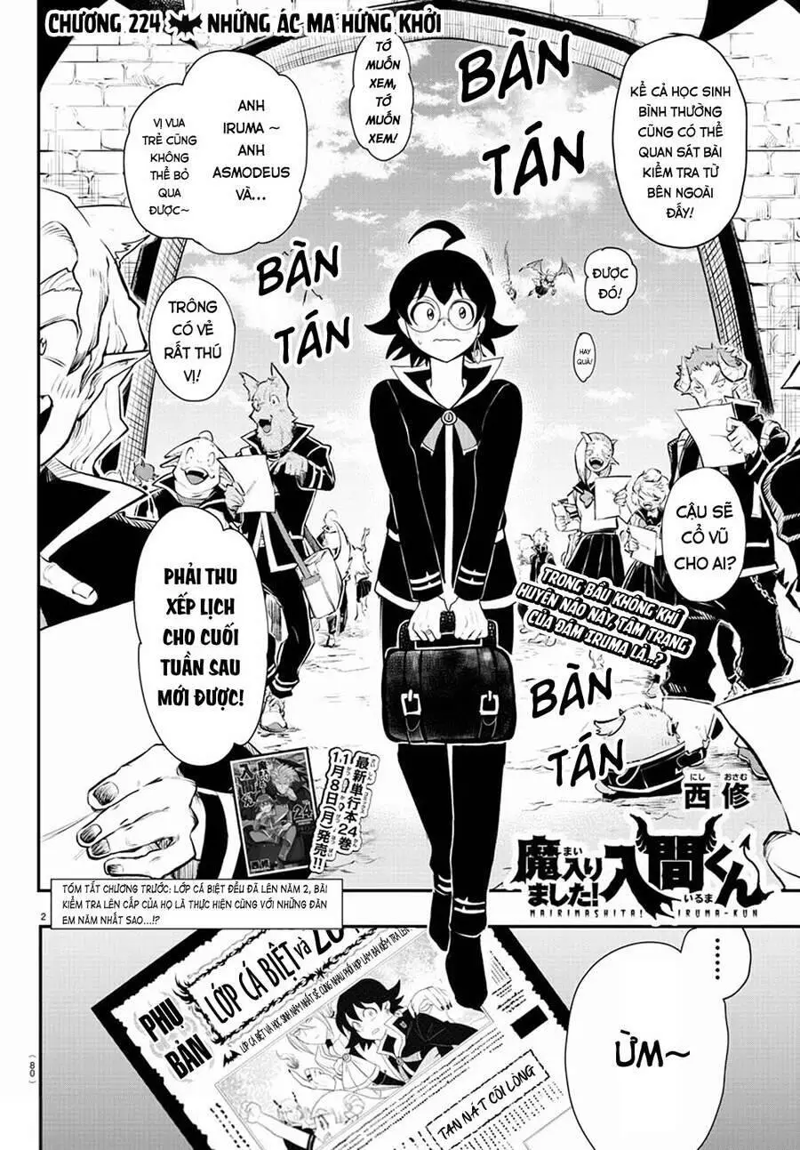 Chào Mừng Cậu Đến Trường Iruma-Kun Nettruyen ZZZ Chương 224 Page 3