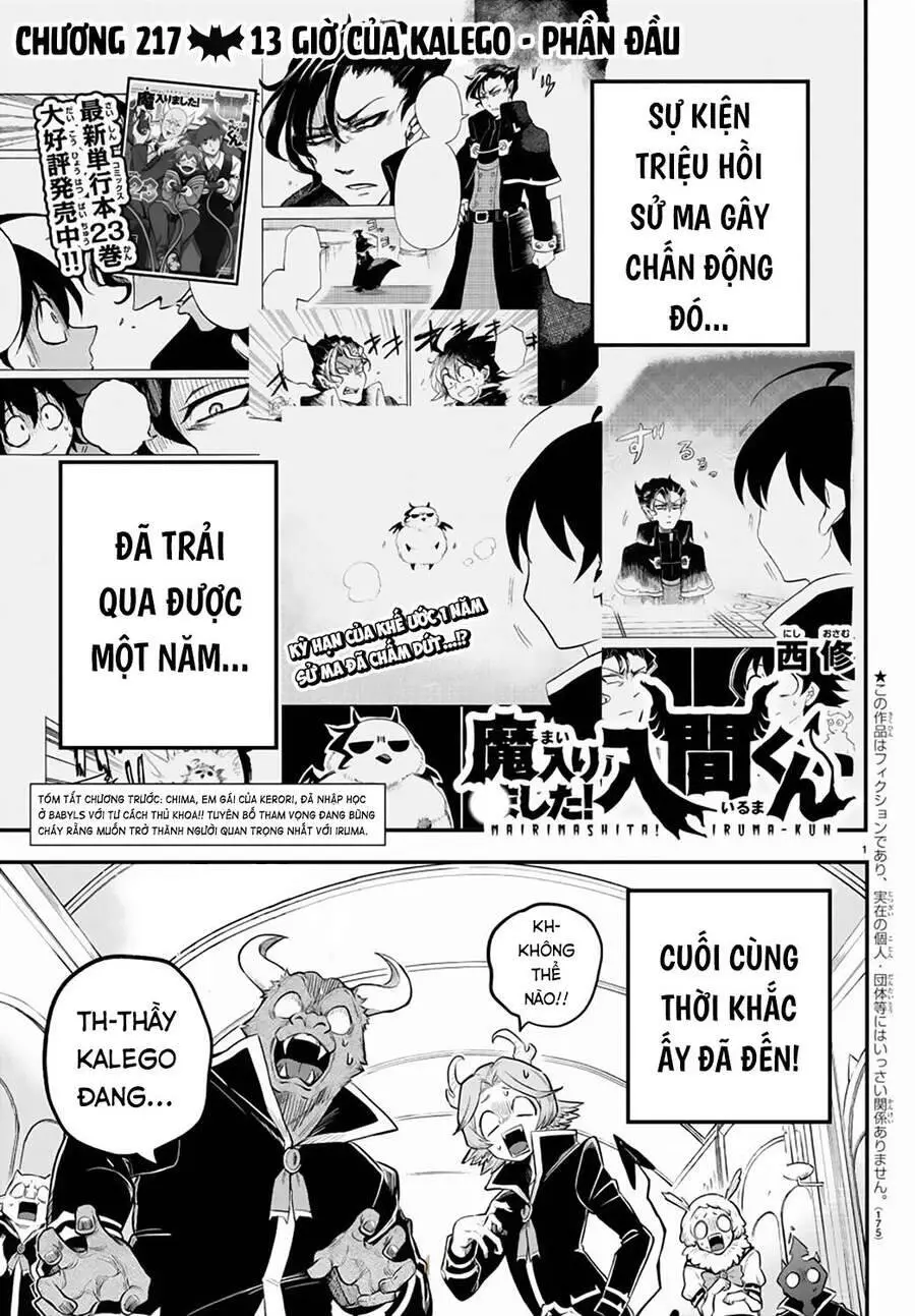 Chào Mừng Cậu Đến Trường Iruma-Kun Nettruyen ZZZ Chương 217 Page 2