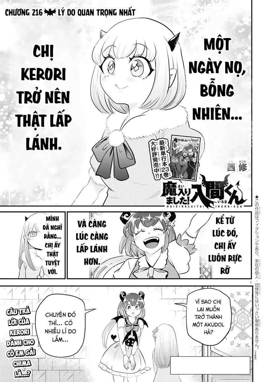 Chào Mừng Cậu Đến Trường Iruma-Kun Nettruyen ZZZ Chương 216 Page 2