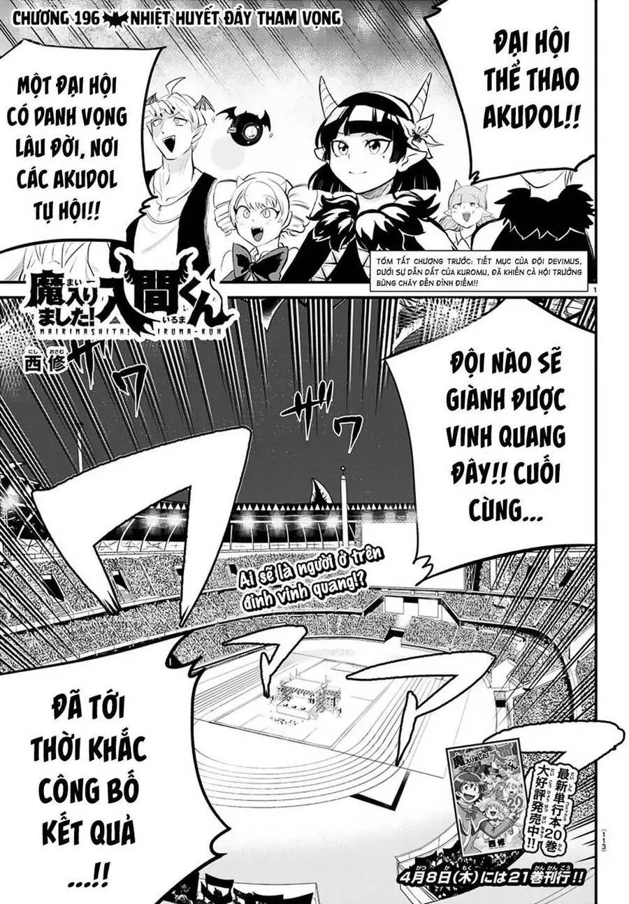 Chào Mừng Cậu Đến Trường Iruma-Kun Nettruyen ZZZ Chương 196 Page 3