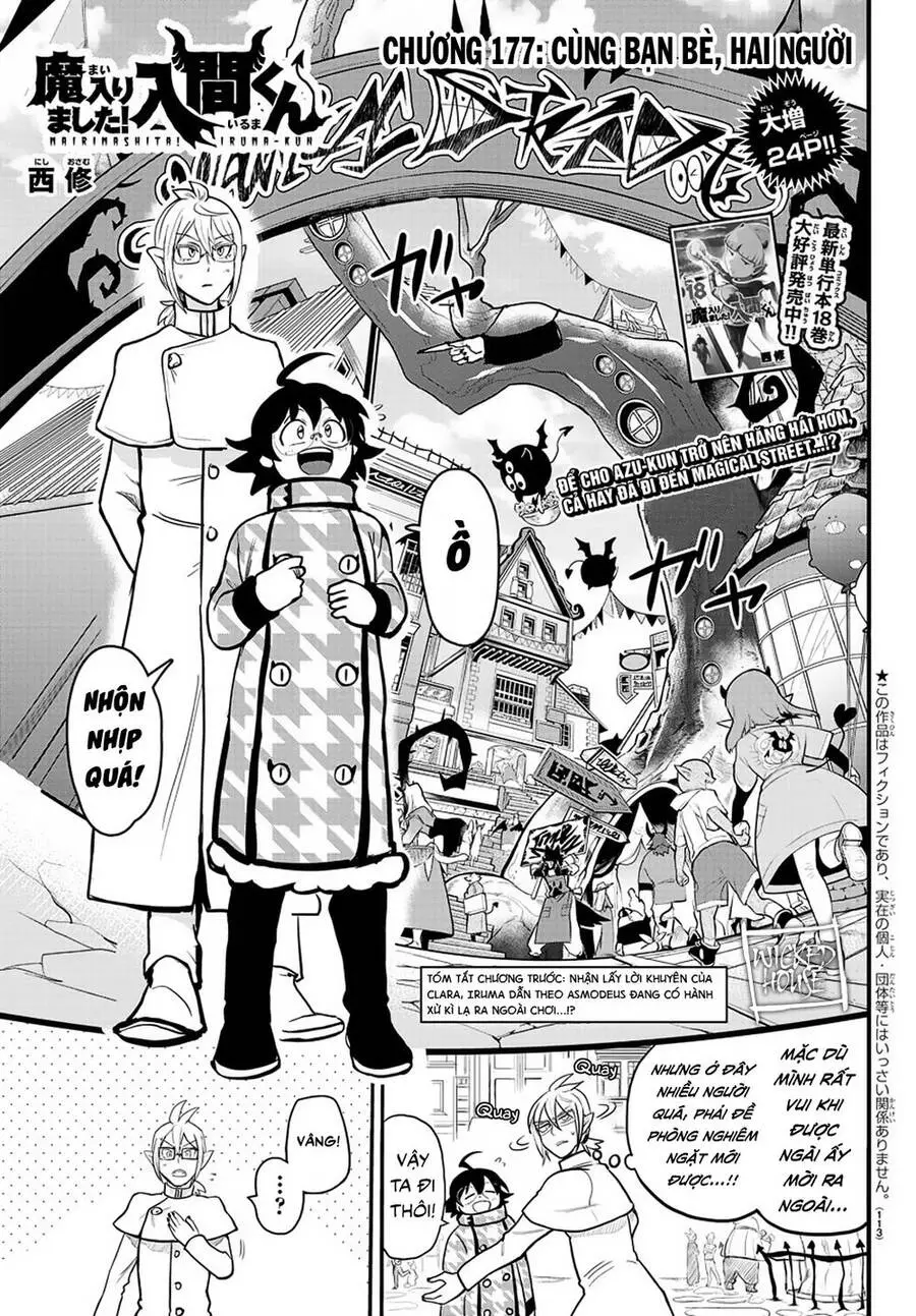 Chào Mừng Cậu Đến Trường Iruma-Kun Nettruyen ZZZ Chương 177 Page 3