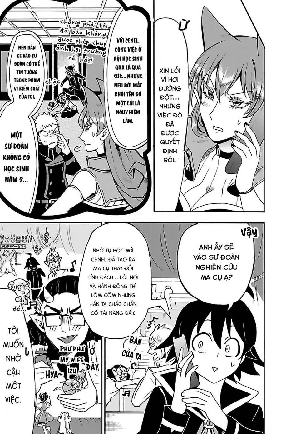 Chào Mừng Cậu Đến Trường Iruma-Kun Nettruyen ZZZ Chương 61 Page 21
