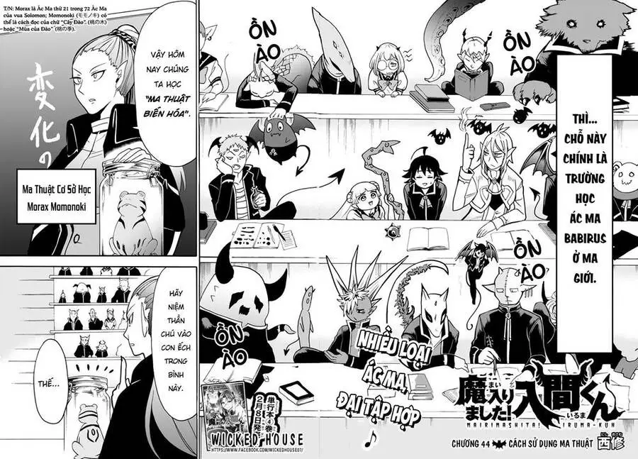 Chào Mừng Cậu Đến Trường Iruma-Kun Nettruyen ZZZ Chương 44 Page 4