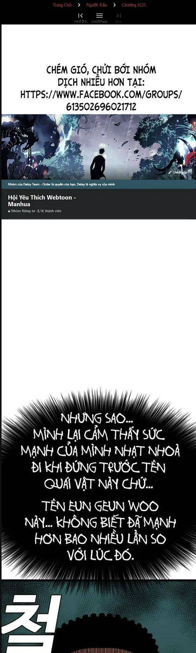 Người Xấu Nettruyen ZZZ Chương 225 Page 1