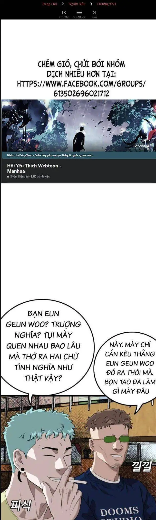 Người Xấu Nettruyen ZZZ Chương 221 Page 1