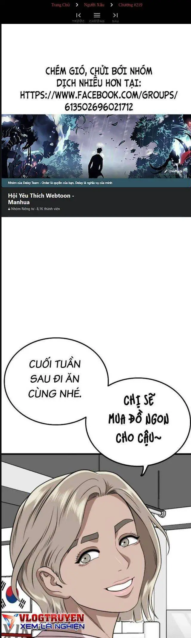 Người Xấu Nettruyen ZZZ Chương 219 Page 1