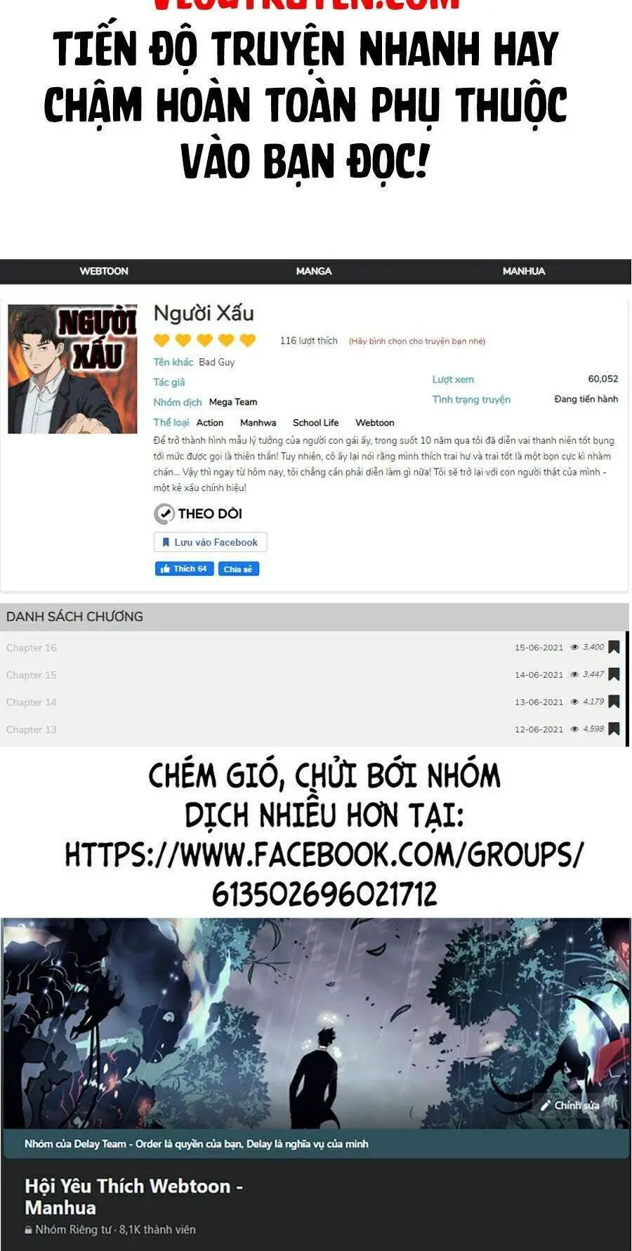 Người Xấu Nettruyen ZZZ Chương 17 Page 150
