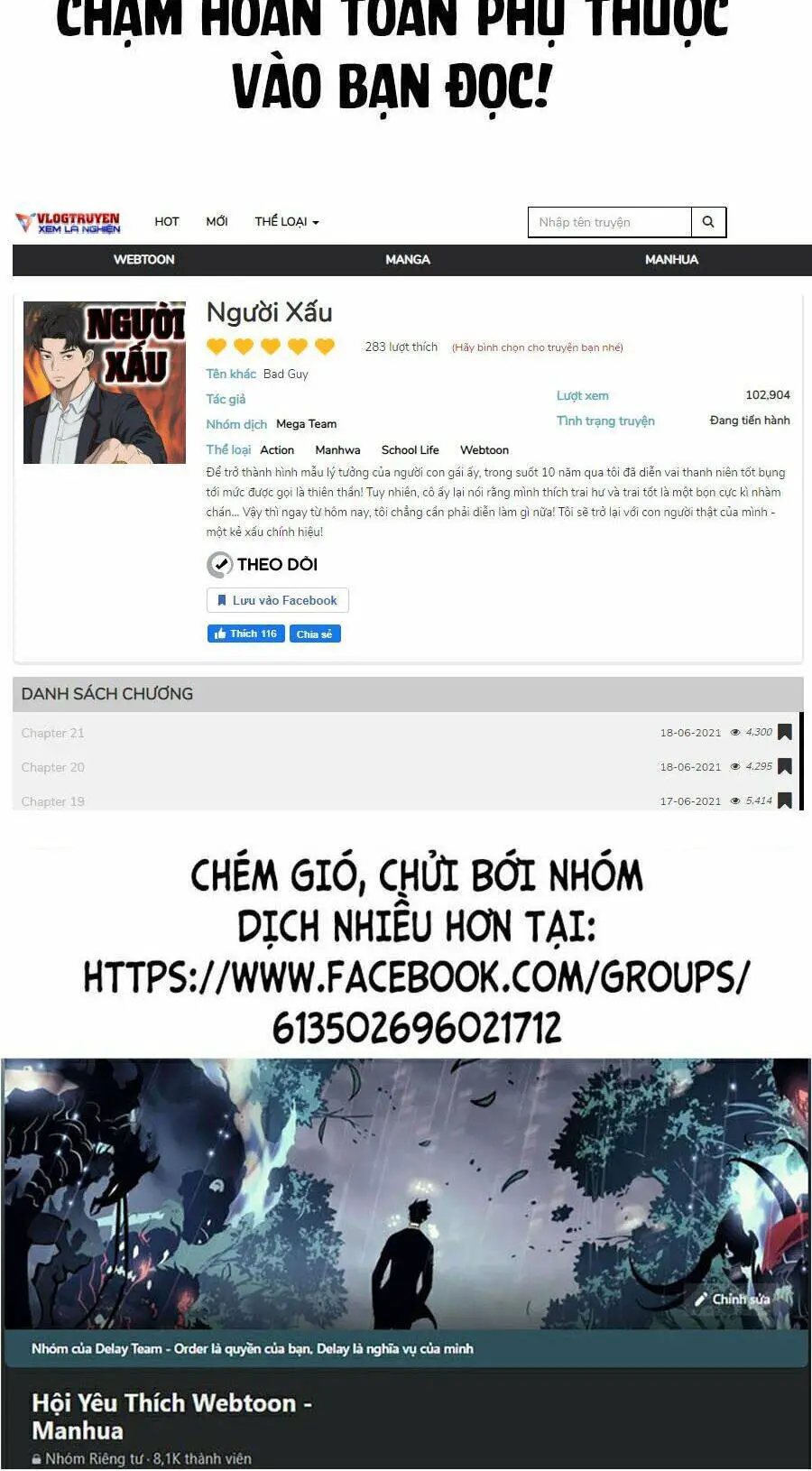 Người Xấu Nettruyen ZZZ Chương 22 Page 100