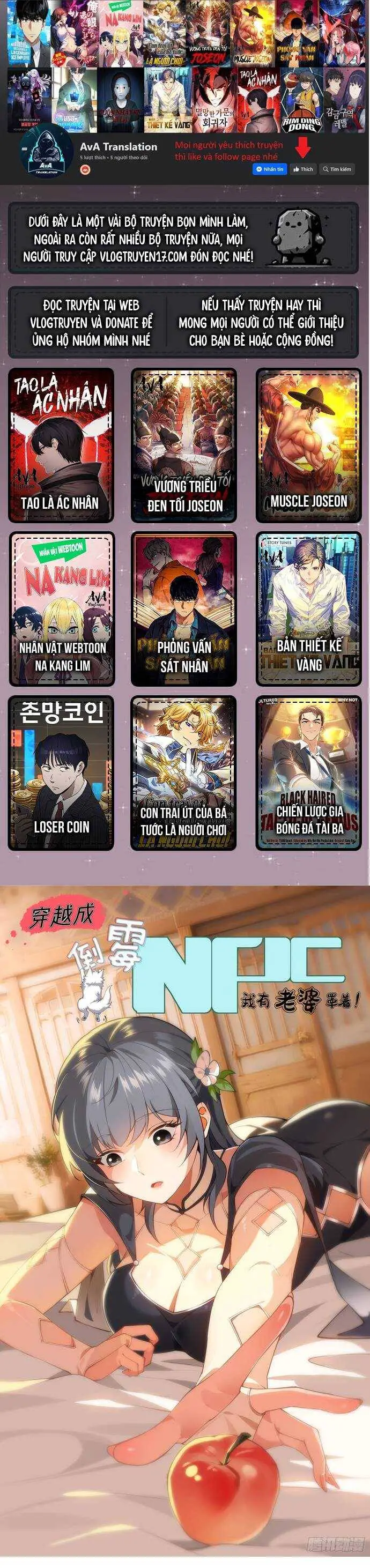 Xuyên Qua Thành Npc Xui Xẻo: Ta Có Lão Bà Che Chở Nettruyen ZZZ Chương 1 Page 2